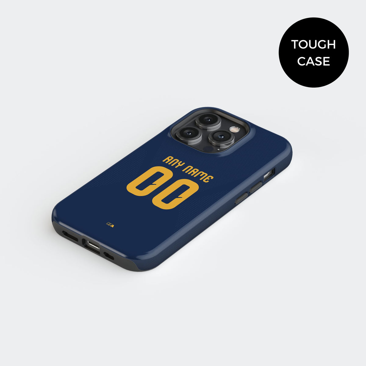 Phone case with the Tigres 2026-27 Away football shirt design by RIPA Football