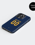 Phone case with the Tigres 2026-27 Away football shirt design by RIPA Football