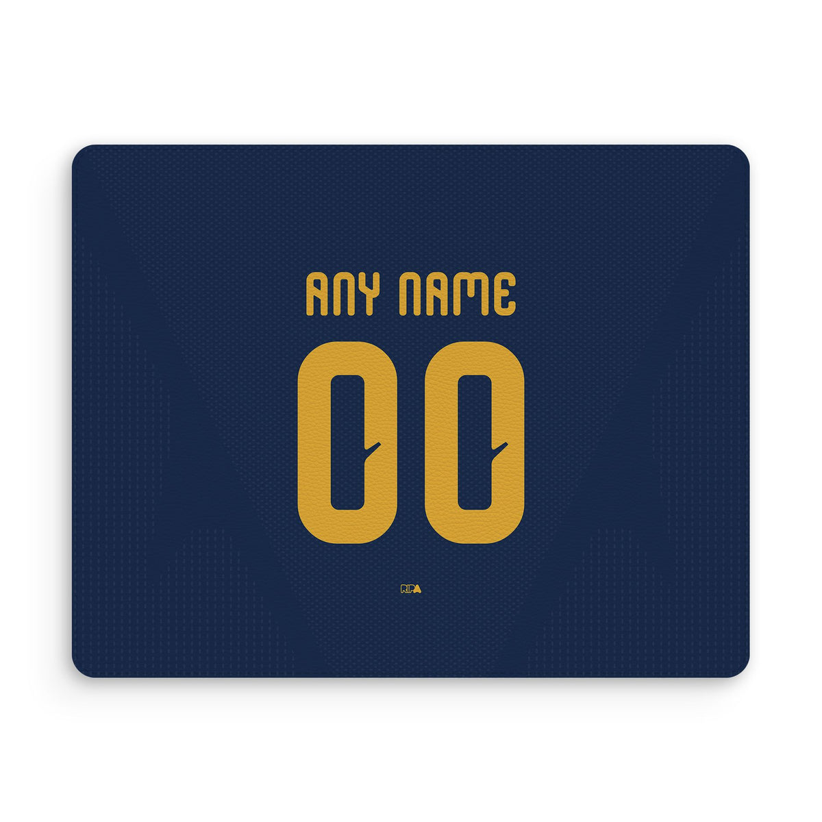 Mouse pad with the Tigres 2026-27 Away football shirt design by RIPA Football