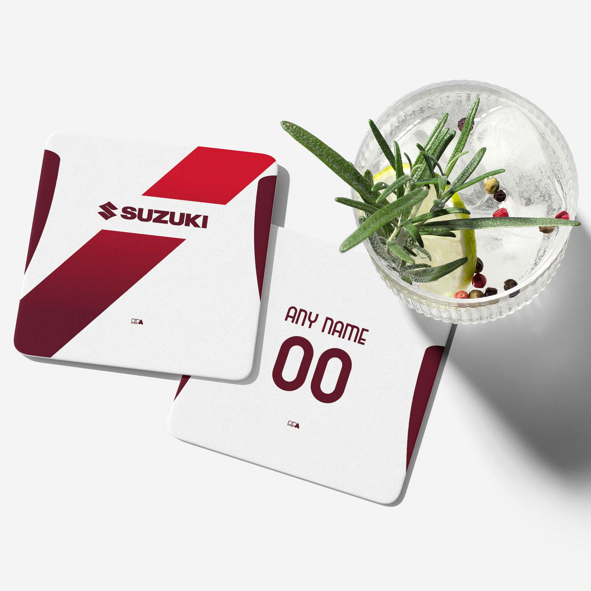 Coaster with the Torino 2026-27 Away football shirt design by RIPA Football