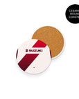 Coaster with the Torino 2026-27 Away football shirt design by RIPA Football