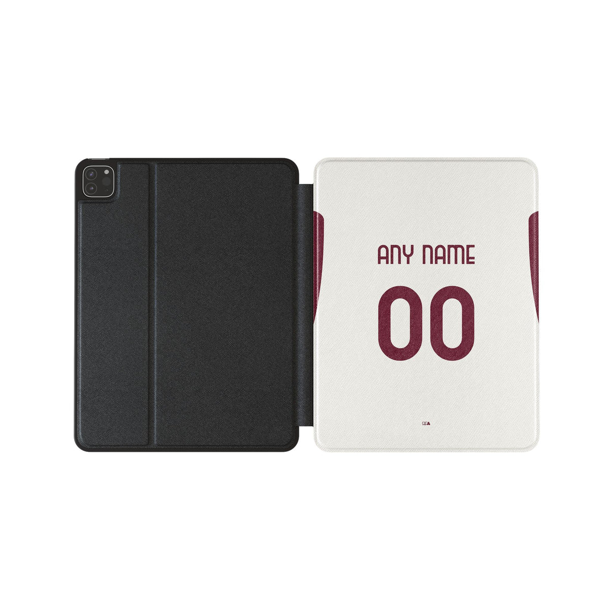 iPad case with the Torino 2026-27 Away football shirt design by RIPA Football