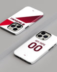 Phone case with the Torino 2026-27 Away football shirt design by RIPA Football