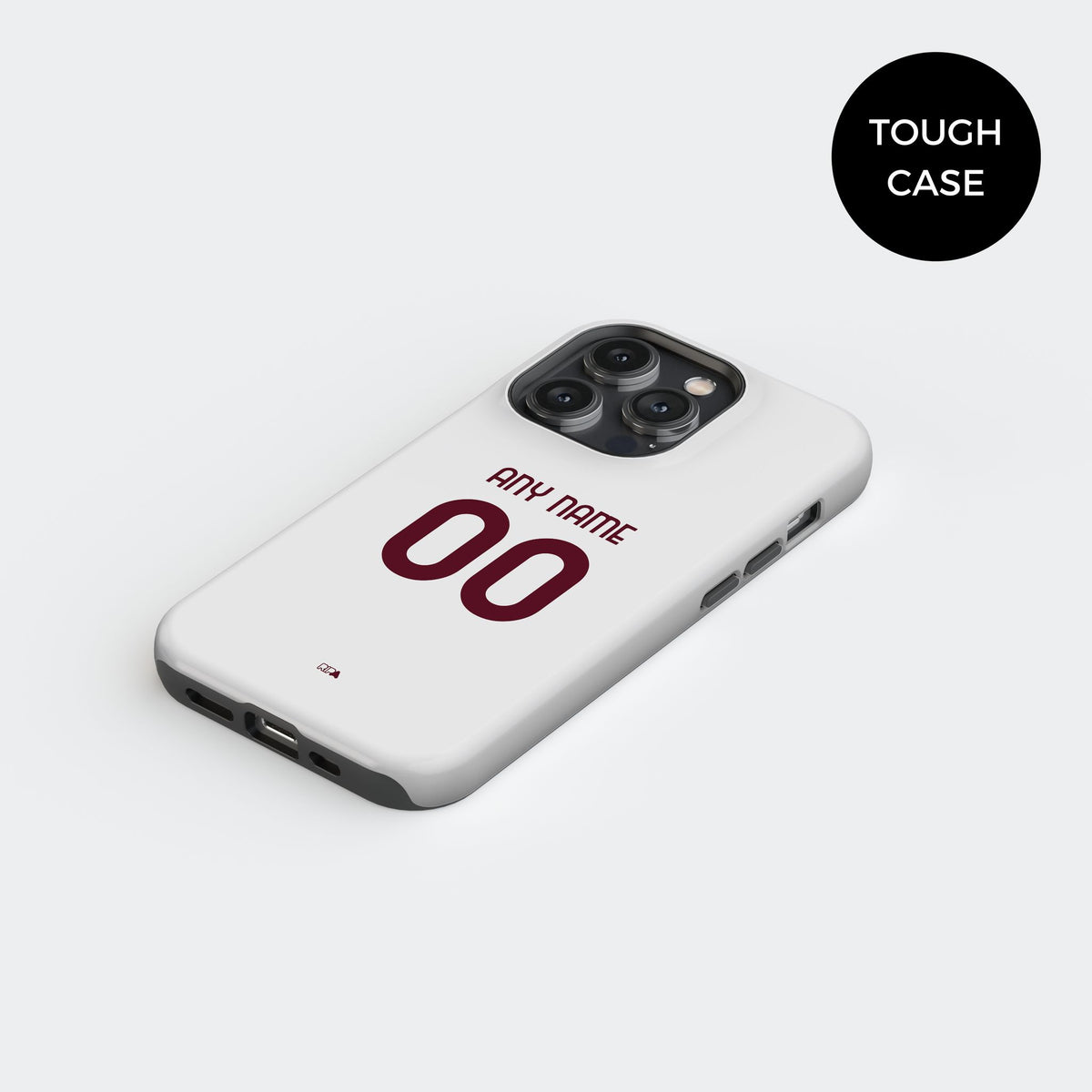 Phone case with the Torino 2026-27 Away football shirt design by RIPA Football