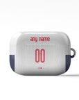 AirPods case with the Tottenham Hotspur 2024-25 Home football shirt design by RIPA Football