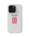 Phone case with the Tottenham Hotspur 2024-25 Home football shirt design by RIPA Football