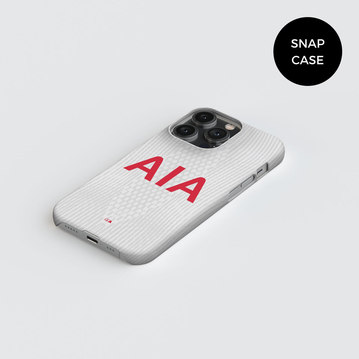 Phone case with the Tottenham Hotspur 2024-25 Home football shirt design by RIPA Football