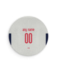 Mouse pad with the Tottenham Hotspur 2024-25 Home football shirt design by RIPA Football
