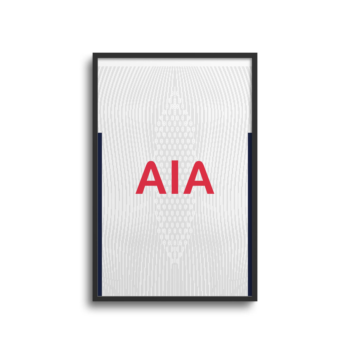 Print with the Tottenham Hotspur 2024-25 Home football shirt design by RIPA Football