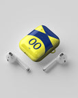 AirPods case with the Tottenham Hotspur 2025-26 Third football shirt design by RIPA Football