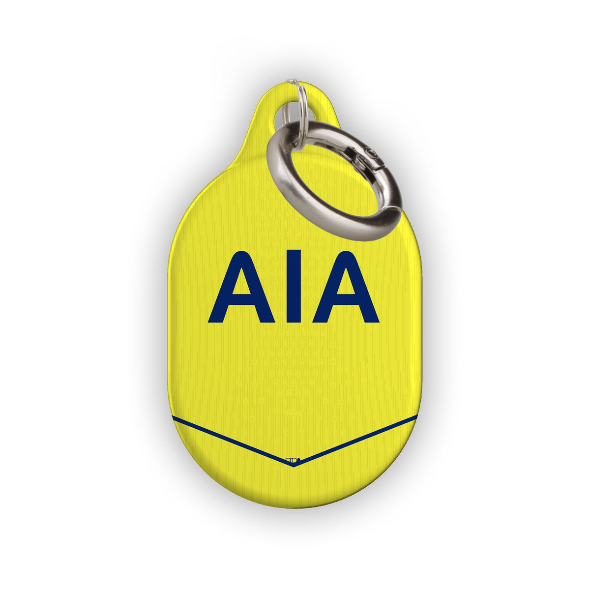 AirTag holder with the Tottenham Hotspur 2025-26 Third football shirt design by RIPA Football