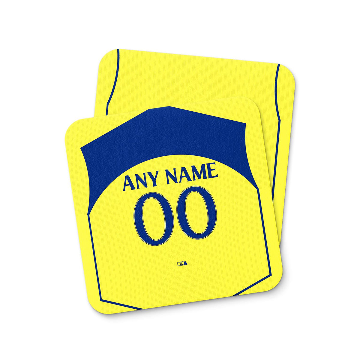 Coaster with the Tottenham Hotspur 2025-26 Third football shirt design by RIPA Football