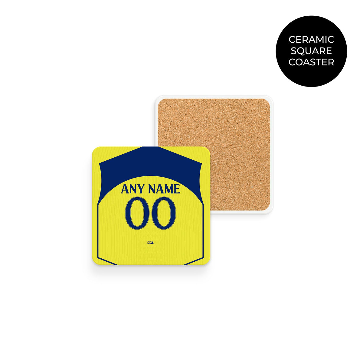 Coaster with the Tottenham Hotspur 2025-26 Third football shirt design by RIPA Football
