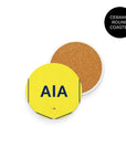 Coaster with the Tottenham Hotspur 2025-26 Third football shirt design by RIPA Football