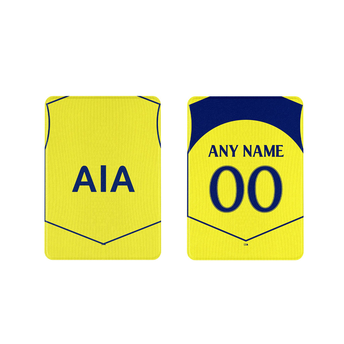iPad case with the Tottenham Hotspur 2025-26 Third football shirt design by RIPA Football