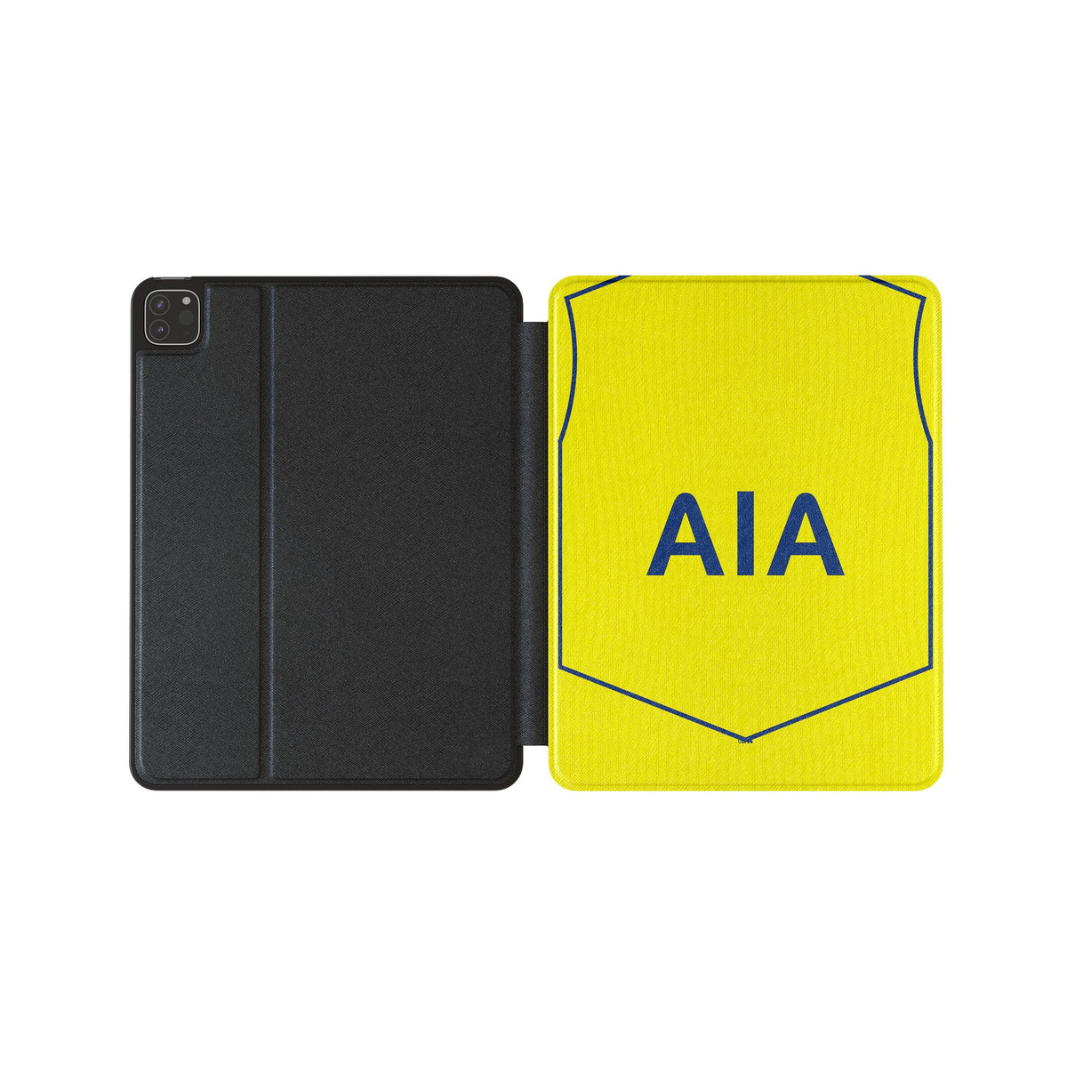 iPad case with the Tottenham Hotspur 2025-26 Third football shirt design by RIPA Football