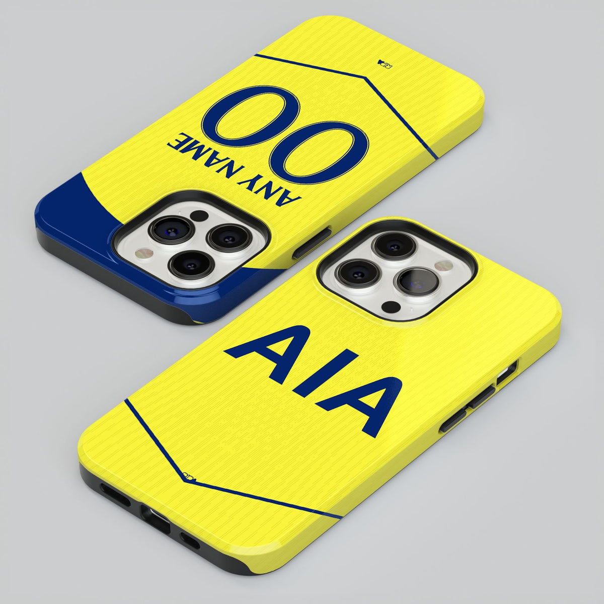 Phone case with the Tottenham Hotspur 2025-26 Third football shirt design by RIPA Football
