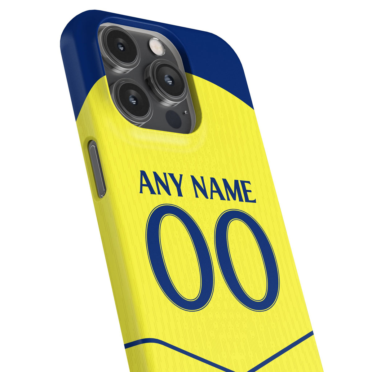 Phone case with the Tottenham Hotspur 2025-26 Third football shirt design by RIPA Football