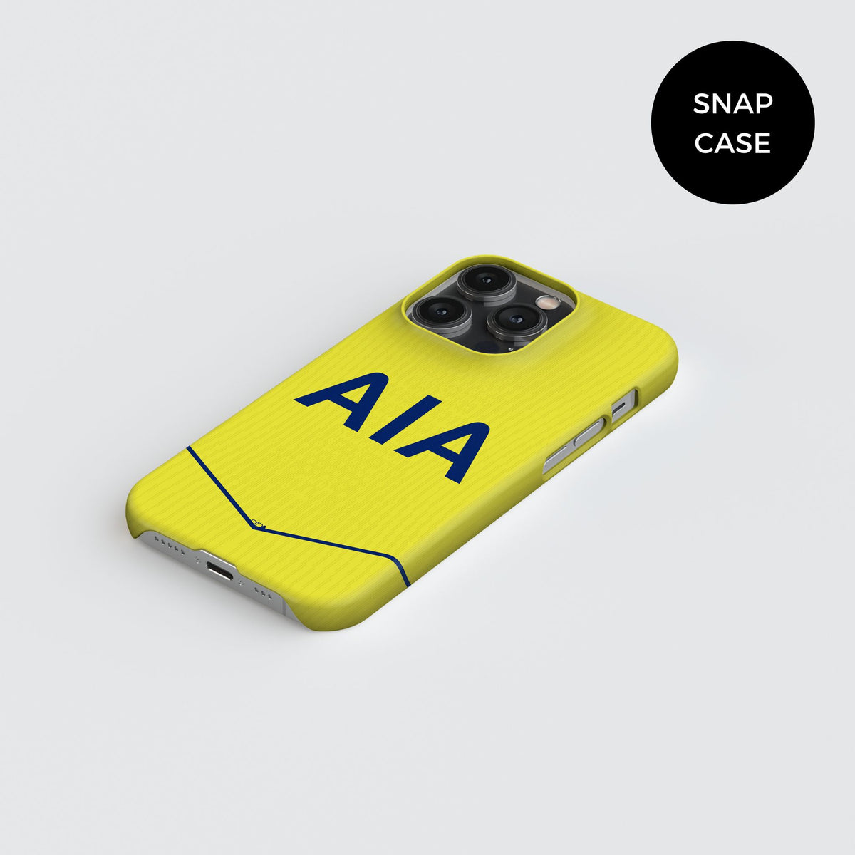 Phone case with the Tottenham Hotspur 2025-26 Third football shirt design by RIPA Football