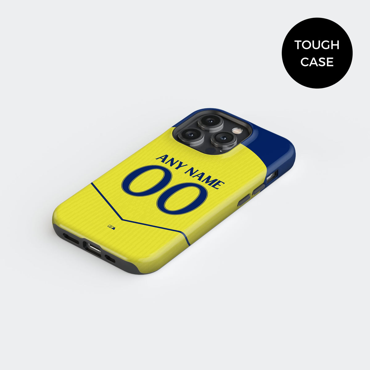 Phone case with the Tottenham Hotspur 2025-26 Third football shirt design by RIPA Football