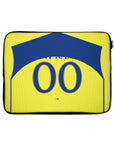 Laptop sleeve with the Tottenham Hotspur 2025-26 Third football shirt design by RIPA Football