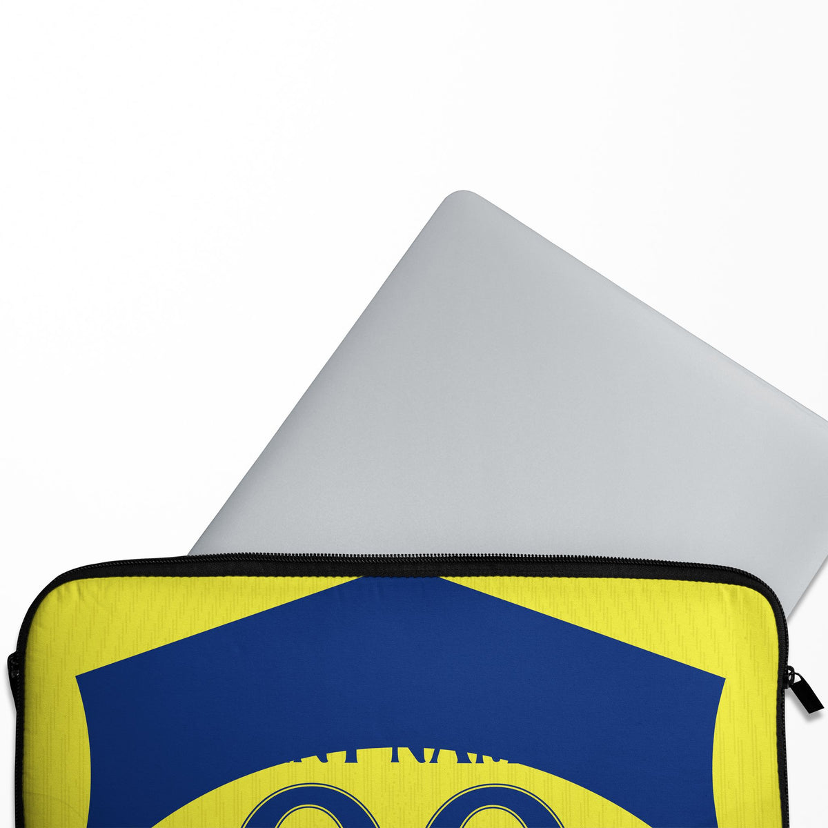 Laptop sleeve with the Tottenham Hotspur 2025-26 Third football shirt design by RIPA Football