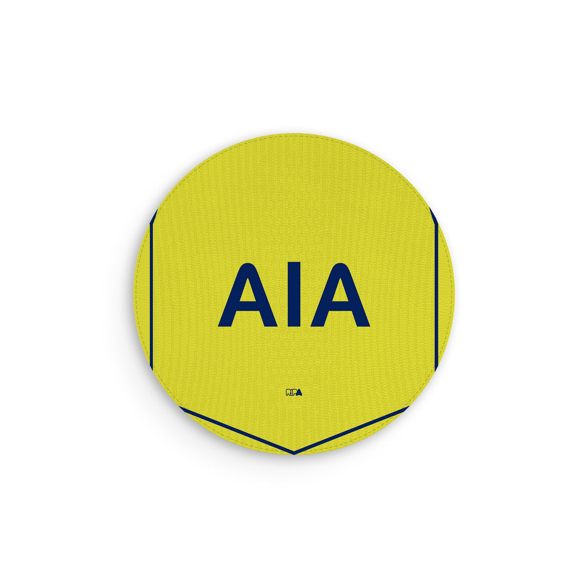 Mouse pad with the Tottenham Hotspur 2025-26 Third football shirt design by RIPA Football