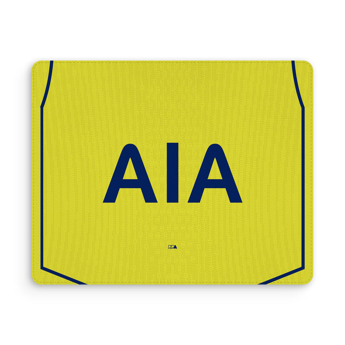 Mouse pad with the Tottenham Hotspur 2025-26 Third football shirt design by RIPA Football