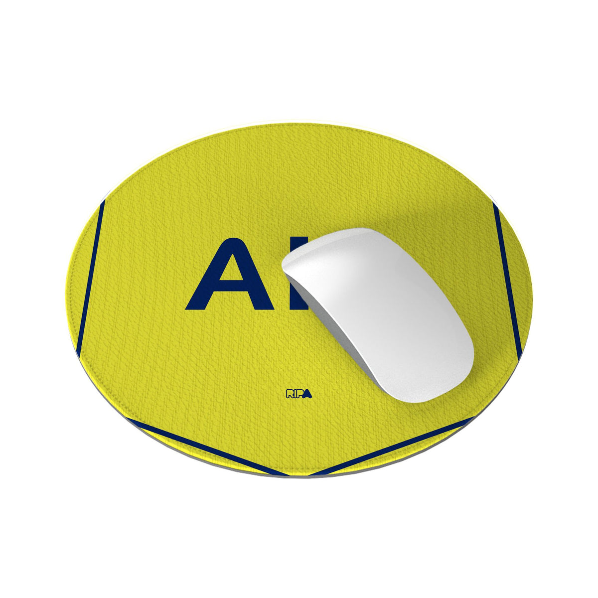 Mouse pad with the Tottenham Hotspur 2025-26 Third football shirt design by RIPA Football