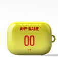 AirPods case with the Union Berlin 2024-25 Alternate football shirt design by RIPA Football