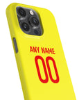 Phone case with the Union Berlin 2024-25 Alternate football shirt design by RIPA Football