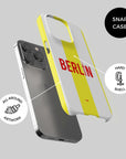 Phone case with the Union Berlin 2024-25 Alternate football shirt design by RIPA Football