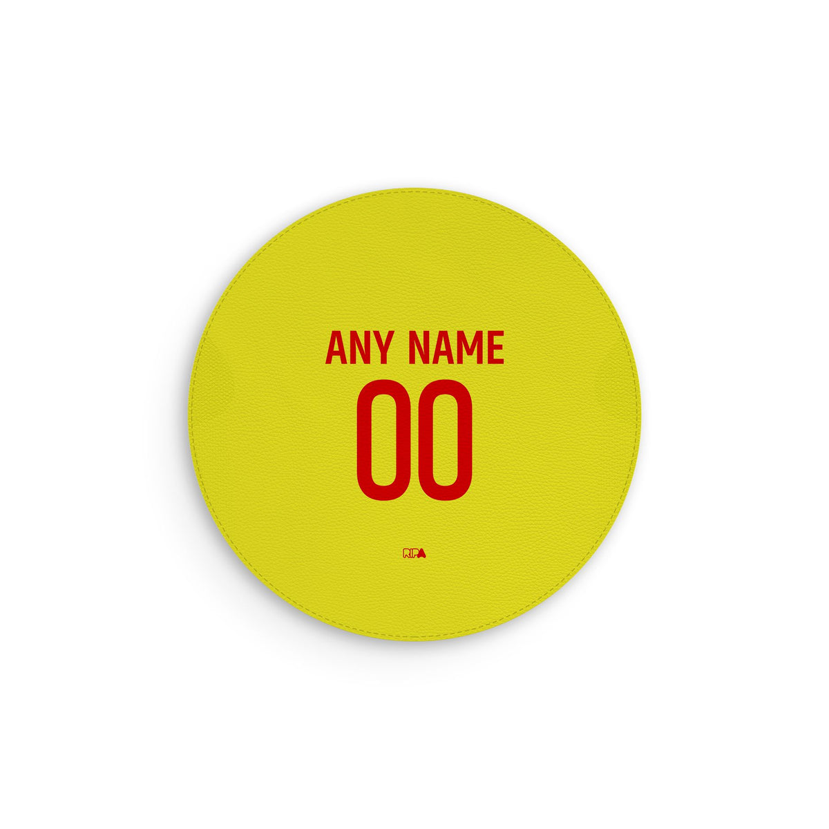 Mouse pad with the Union Berlin 2024-25 Alternate football shirt design by RIPA Football