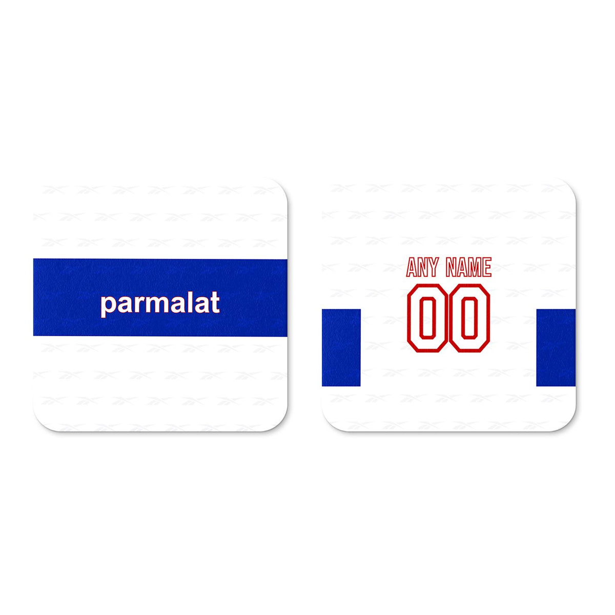 Coaster with the Universidad Católica 1998-99 Home football shirt design by RIPA Football