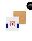 Coaster with the Universidad Católica 1998-99 Home football shirt design by RIPA Football