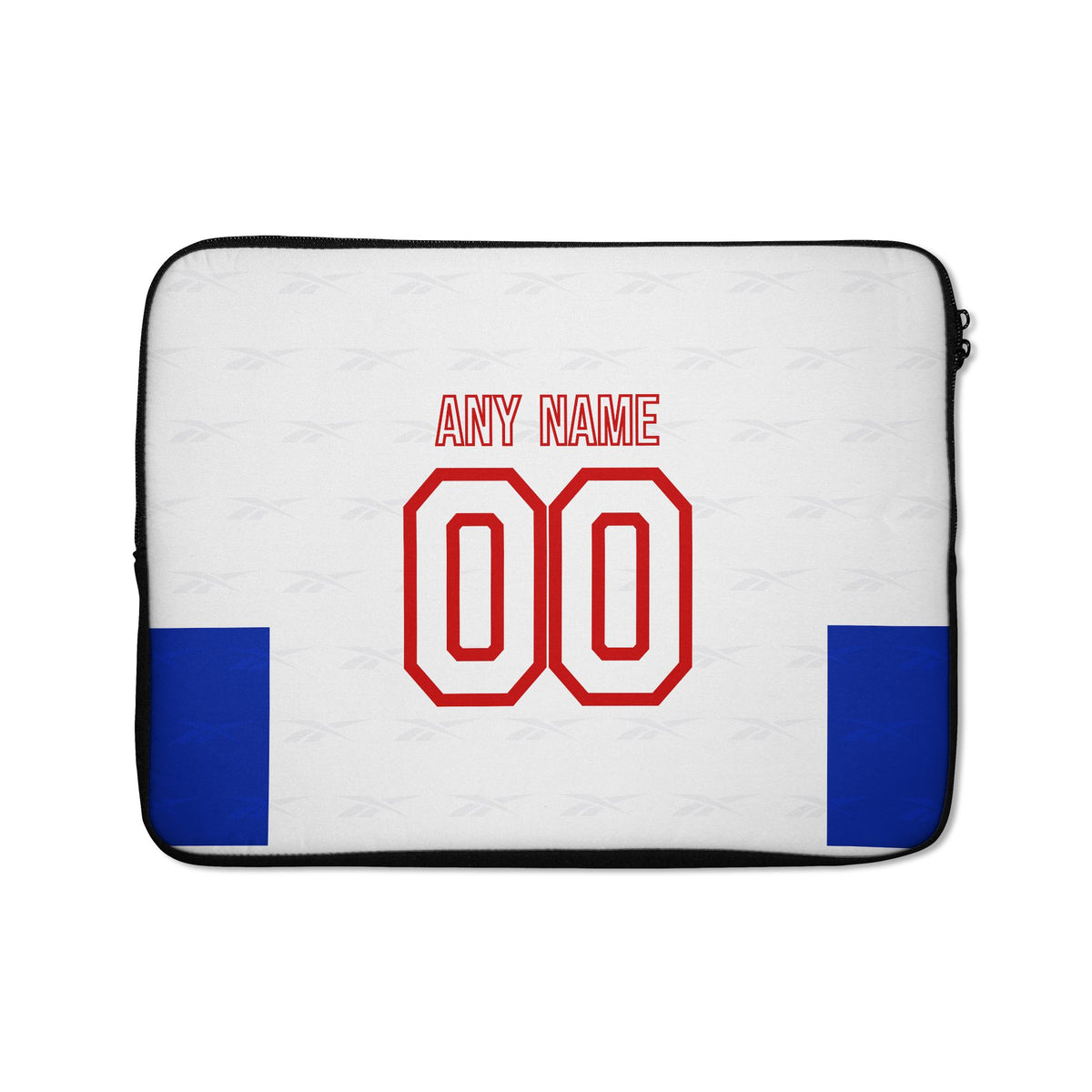 Laptop sleeve with the Universidad Católica 1998-99 Home football shirt design by RIPA Football