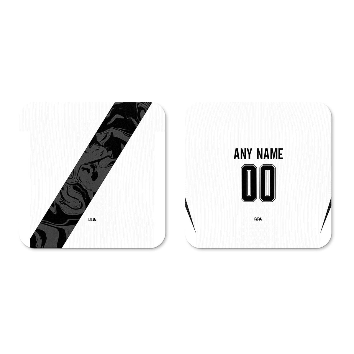 Coaster with the Vasco da Gama 2026 Away football shirt design by RIPA Football