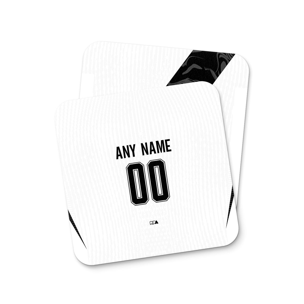 Coaster with the Vasco da Gama 2026 Away football shirt design by RIPA Football