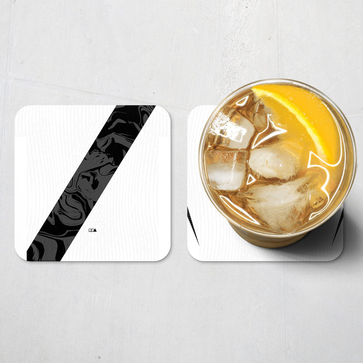 Coaster with the Vasco da Gama 2026 Away football shirt design by RIPA Football