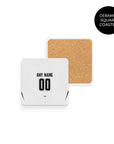 Coaster with the Vasco da Gama 2026 Away football shirt design by RIPA Football