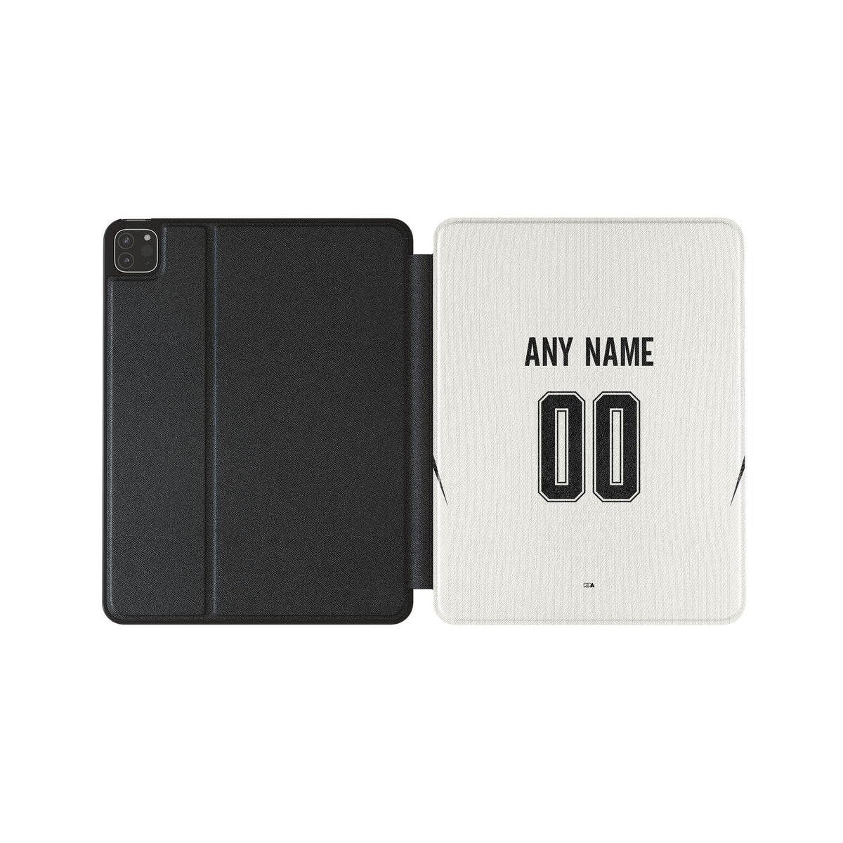 iPad case with the Vasco da Gama 2026 Away football shirt design by RIPA Football