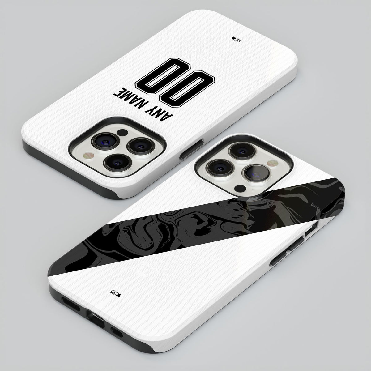 Phone case with the Vasco da Gama 2026 Away football shirt design by RIPA Football
