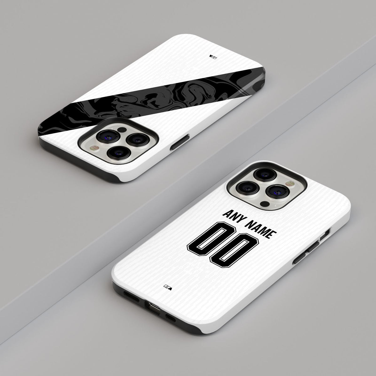 Phone case with the Vasco da Gama 2026 Away football shirt design by RIPA Football