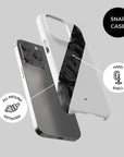 Phone case with the Vasco da Gama 2026 Away football shirt design by RIPA Football