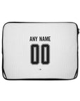 Laptop sleeve with the Vasco da Gama 2026 Away football shirt design by RIPA Football