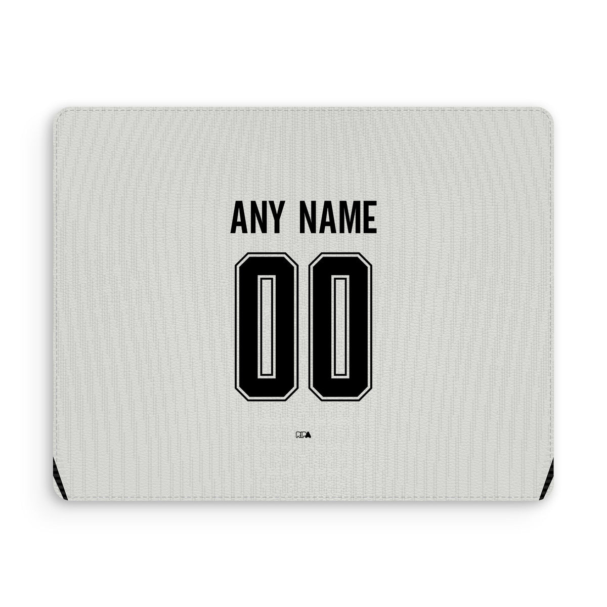 Mouse pad with the Vasco da Gama 2026 Away football shirt design by RIPA Football