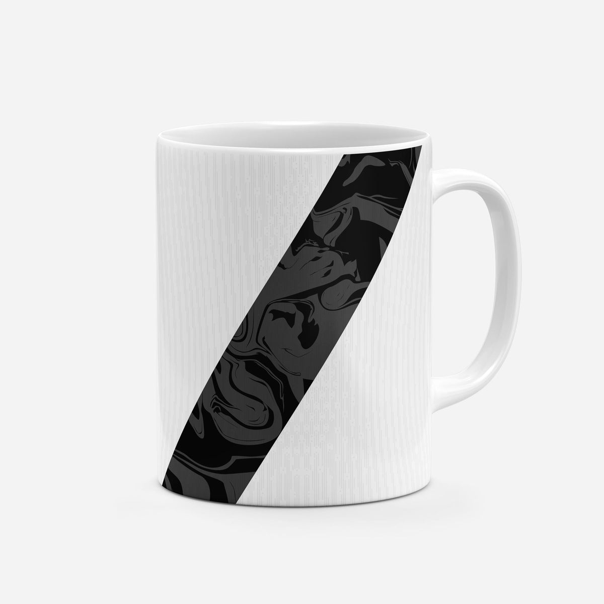 Mug with the Vasco da Gama 2026 Away football shirt design by RIPA Football