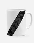 Mug with the Vasco da Gama 2026 Away football shirt design by RIPA Football