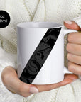Mug with the Vasco da Gama 2026 Away football shirt design by RIPA Football