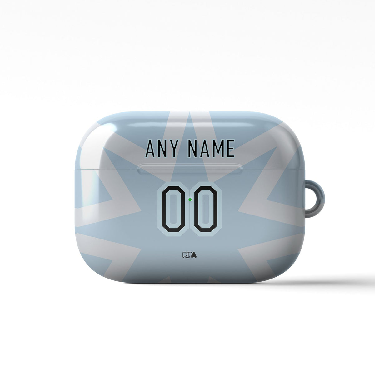 AirPods case with the Venezia 2025-26 Fifth football shirt design by RIPA Football